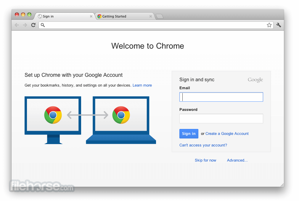 How to download chrome on mac os